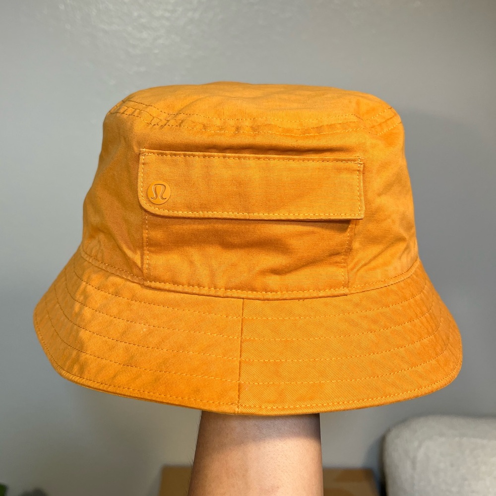 Lululemon Athletica Tangerine Bucket Hat